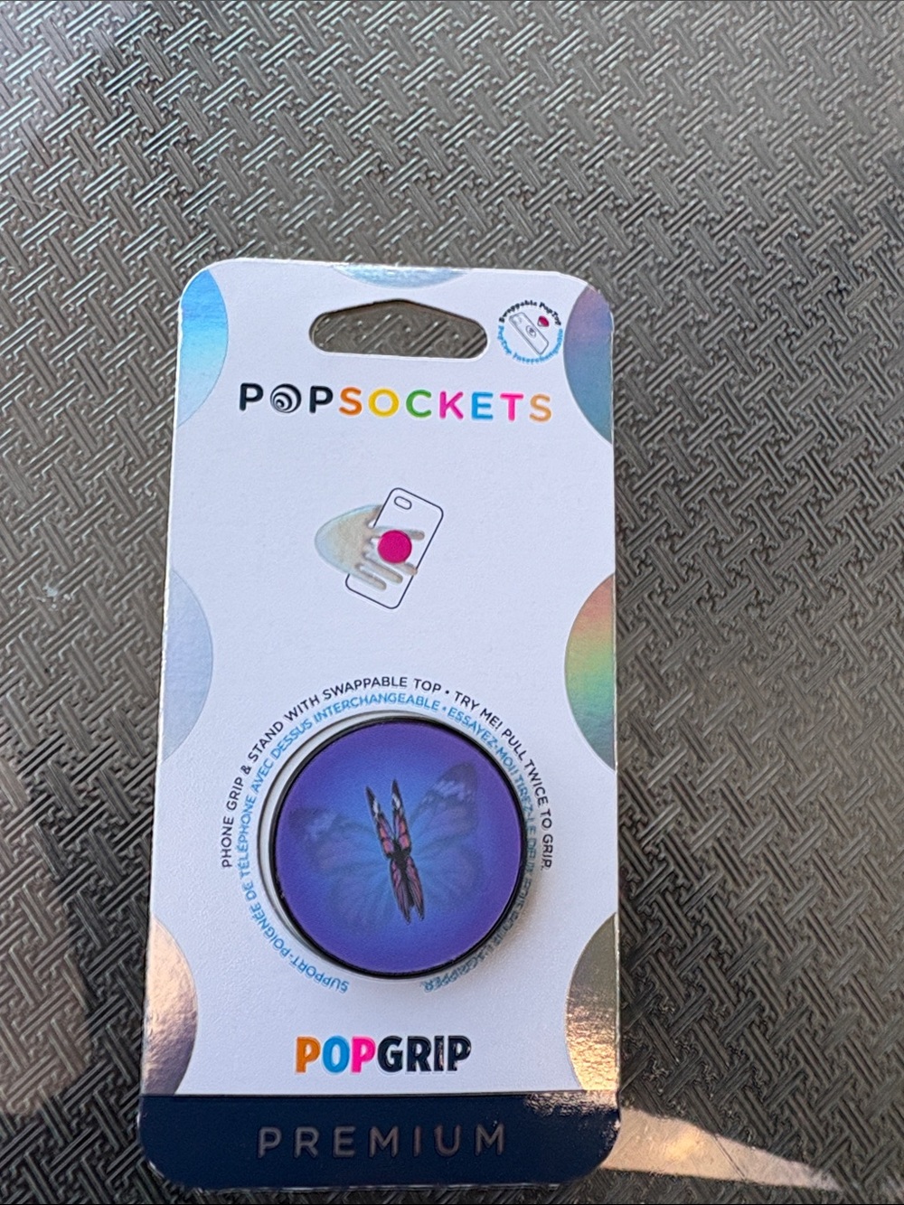 Popsocket - Lenticular Flutterfly (3D OPTICAL ILLUSION)